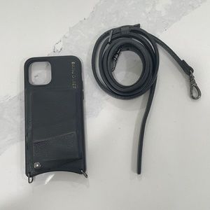 Bandolier iPhone 11 Pro case & leather strap